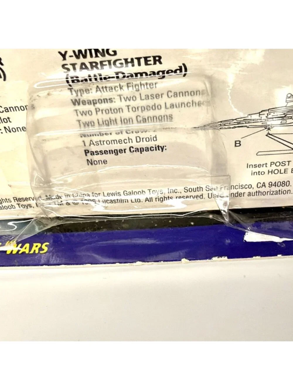 Micro Machines Star Wars XII Battle-Damaged Ships Set | Galoob 1997